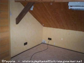 Rooftop Castle, rechte Zimmerecke zum Shop hin