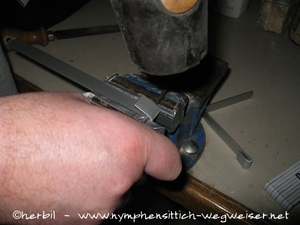 Haken fertig stellen