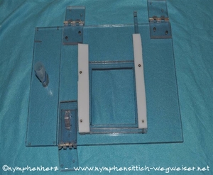 Führungsschienen sind angeschraubt