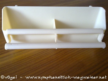 Futternapf - Frontansicht