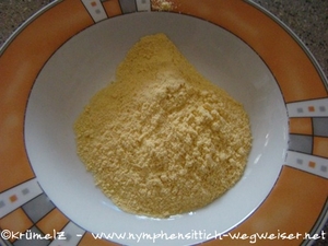 Zutaten: Maismehl 