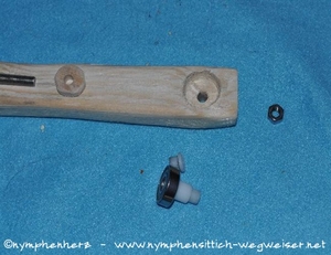 Bohrung für das Kugellager