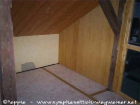 Rooftop Castle, linke Zimmerecke zum Shop hin