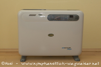 Airbutler Maxwell - Ionisator mit Aktivkohlefilter