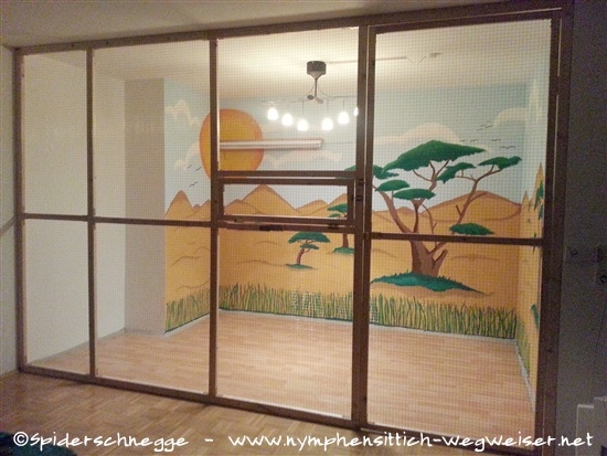 In der Vogelecke wurde Laminat verlegt