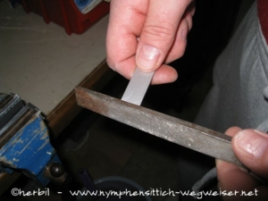 Kanten feilen