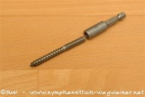 Eindrehwerkzeug für Akkuschrauber