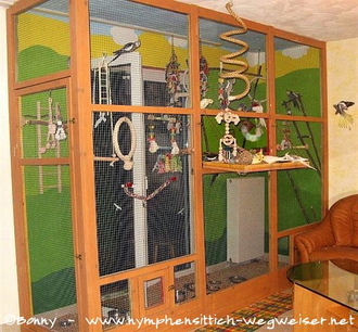 Bonny's Nymphensittichvilla