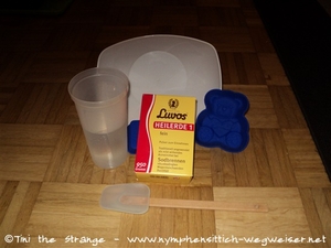 Zutaten und Utensilien