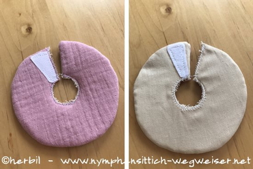 Halskrause aus Stoff