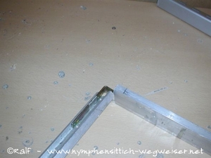 Winkeleisen aufnieten