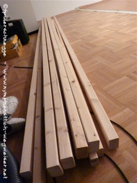 Holz für den Rahmen