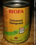 BIOFA Hartgrund