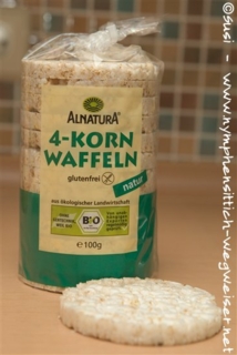 Bio 4-Korn Waffeln (ohne Salz!)