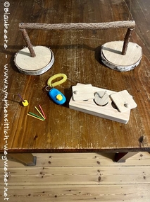 Tisch als Trainingsplatz