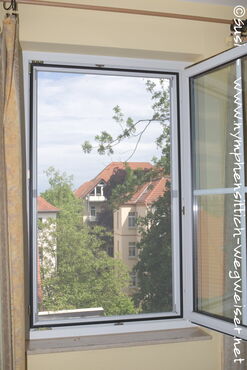 geöffnetes Fenster - Stoßlüften