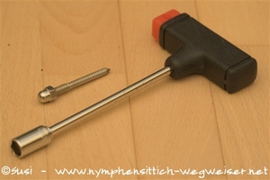 Schraubendreher für Muttern