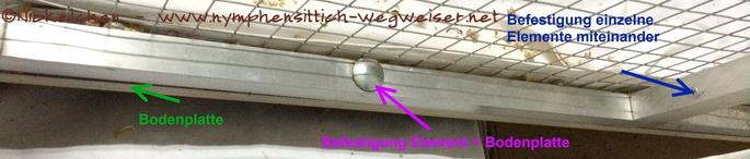 Befestigung Bodenplatte