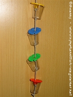 Futterversteck "Bechergirlande"