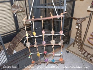 Fertiges Kletternetz