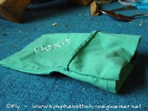 Stoff falten un nähen