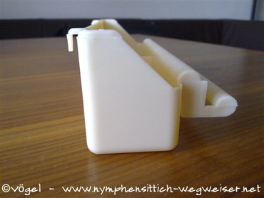 Futternapf - Seitenansicht