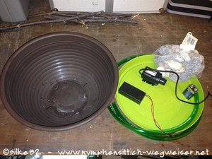 Material Springbrunnen