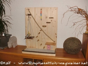 Schaukel in Benutzung