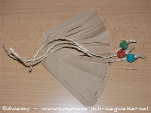 Schredderblume einrollen