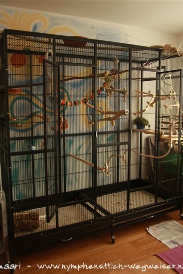 Vogelladen Zimmervoliere L