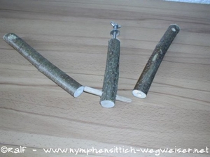 Astverbindung mit Holzdübel