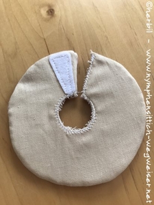 fertige Halskrause  wenden