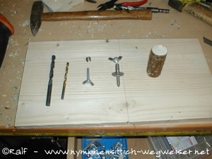 Material und Werkzeug