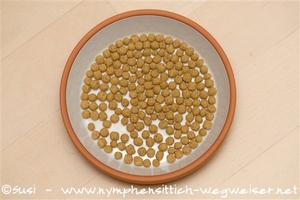 Es werden nur noch Pellets angeboten