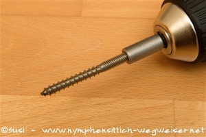 Eindrehwerkzeug für Akkuschrauber