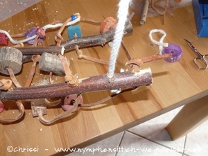 Aufhänger anbringen