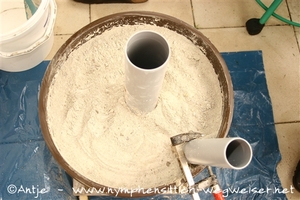 Pflanzenkübel bis oben hin auffüllen