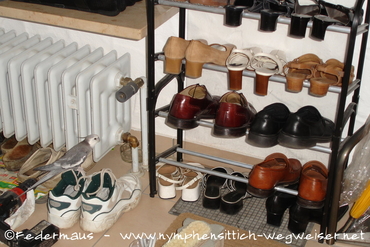 Fehlprägung auf Schuhe