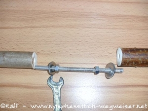 Spannvorrichtung für Boden und Decke