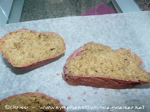 Fertiges Brot - geschnitten