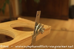 Stuhlwinkel an der Futterbar