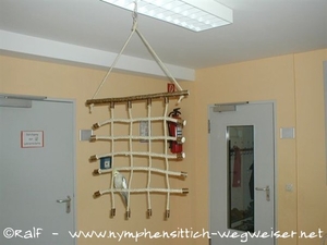 Fertiges Kletternetz